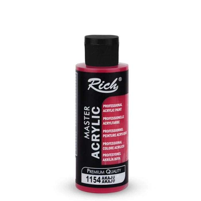 RİCH AKR-120-1154 AKRİLİK BOYA 120 CC AKAJU
