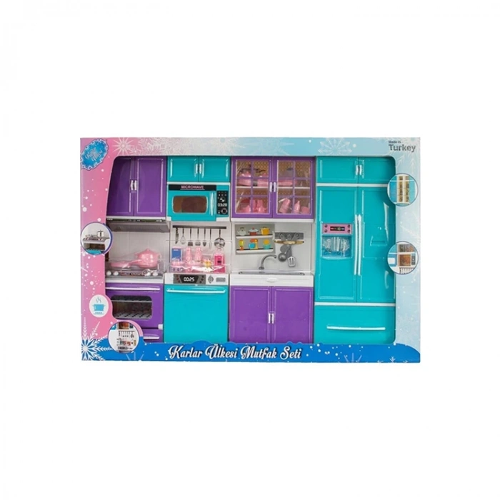 OYDAŞ 02339 KARLAR ÜLKESİ BEBEK VE  4LÜ MUTFAK SETİ