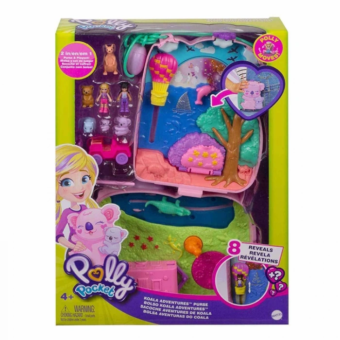 MATTEL GKJ63/ GXC95 POLLY POCKET ÇANTA OLABİLEN OYUN SETLERİ
