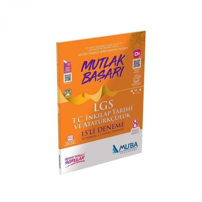 MUBA 8. SINIF LGS T.C. İNKILAP TARİHİ VE ATATÜRKÇÜLÜK 15Lİ DENEME