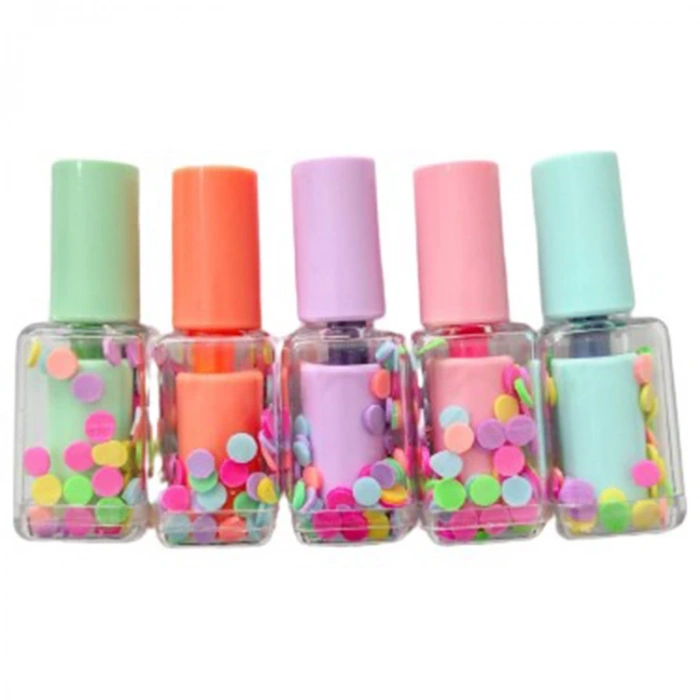 MİSYON MSY-20 OJE ŞEKİLLİ FOSFORLU KALEM PASTEL RENKLER 5Lİ SET