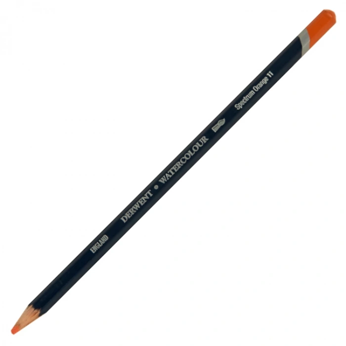 DERWENT NEW WATERCOLOUR PENCIL- SULUBOYA KALEMİ-  SPECTRUM ORANGE 11
