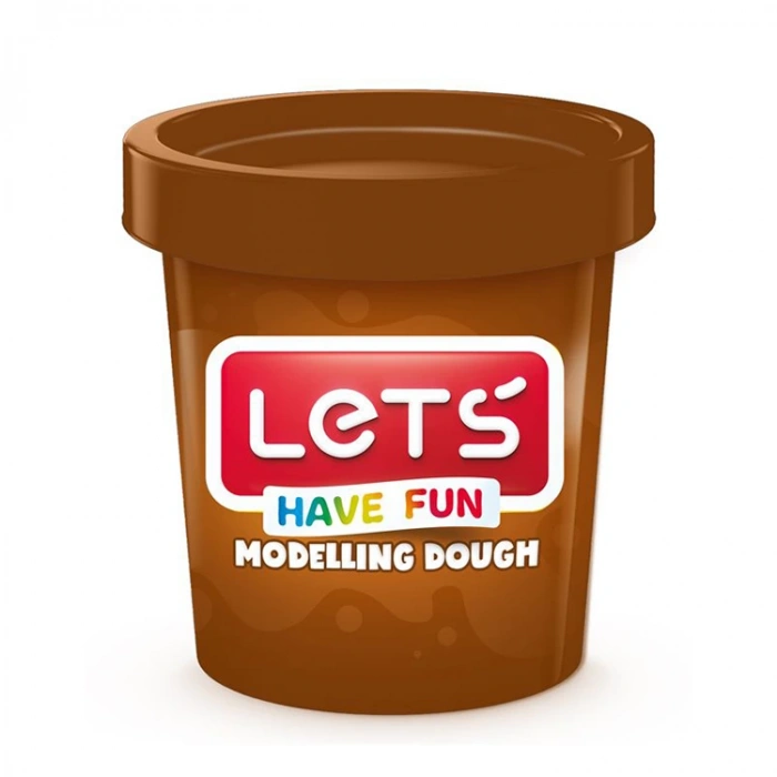 LETS TEK RENK OYUN HAMURU KAHVE 115 GR  L8440-6