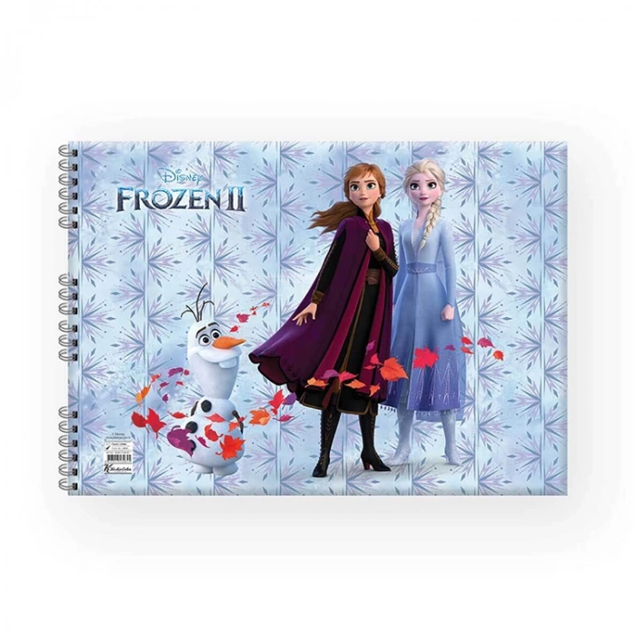 FROZEN II 300215 25X35 SPİRALLİ RESİM DEFTERİ 15YP.