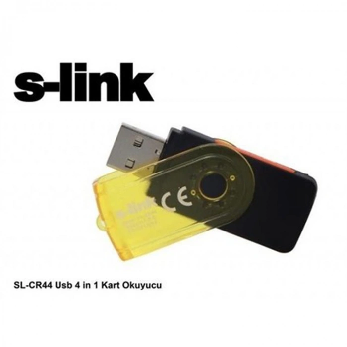 S-LINK SL-CR44 USB 4 İN 1 KART OKUYUCU
