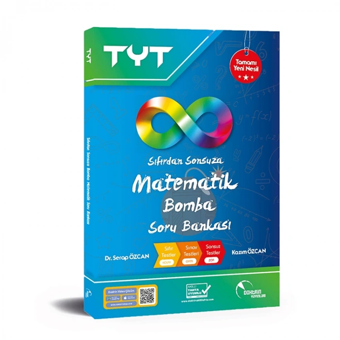 DOKTRİN TYT SIFIRDAN SONSUZA MATEMATİK YENİ NESİL BOMBA SORU BANKASI