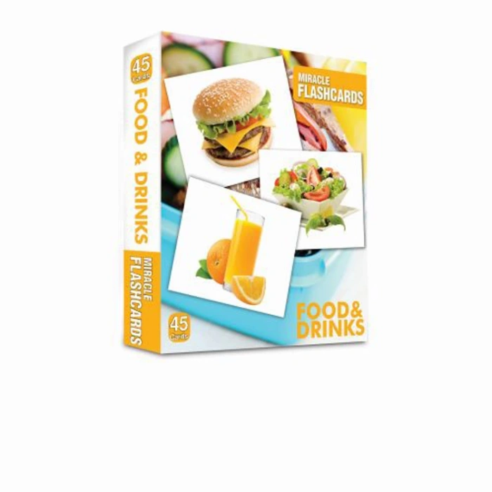 MIRACLE FLASHCARDS FOOD AND DRINK