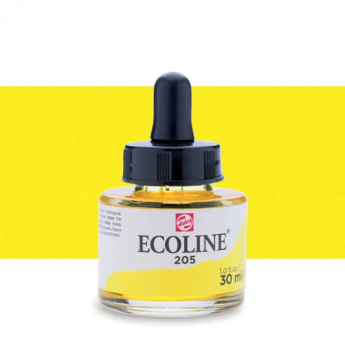 TALENS ECOLINE SIVI SULUBOYA 30 ml. 205 LEMON YELLOW - RT11252051