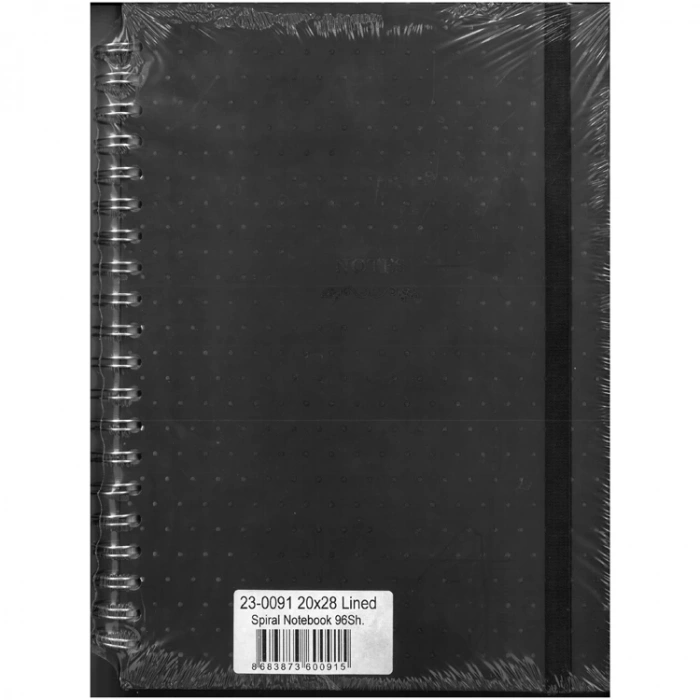 VICTORIAS JOURNALS 0091 NOTES 20x28cm SPİRALLİ SERT KAPAK 90gr. 96YP. ÇİZGİLİ DEFTER