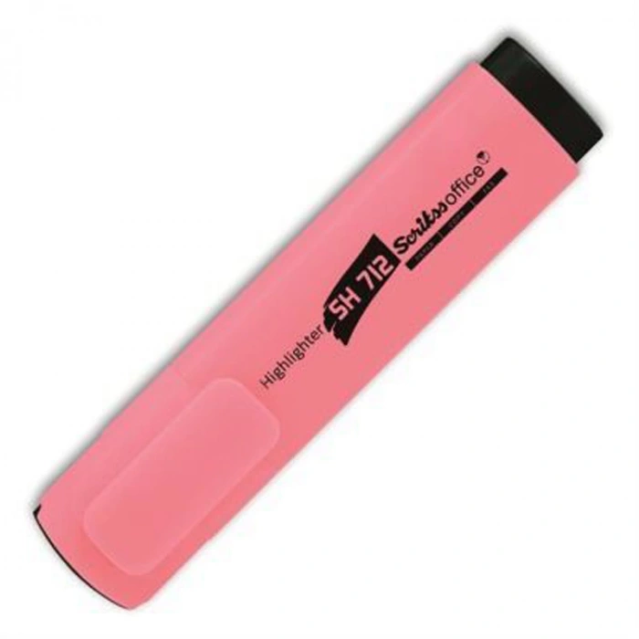 SCRIKSS SF712 FOSFORLU PASTEL KALEM PEMBE