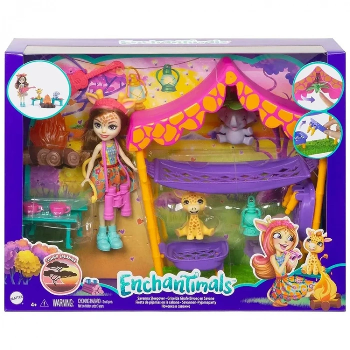 ENCHANTIMALS KAMP EĞLENCESİ OYUN SETİ MTL-GTM33