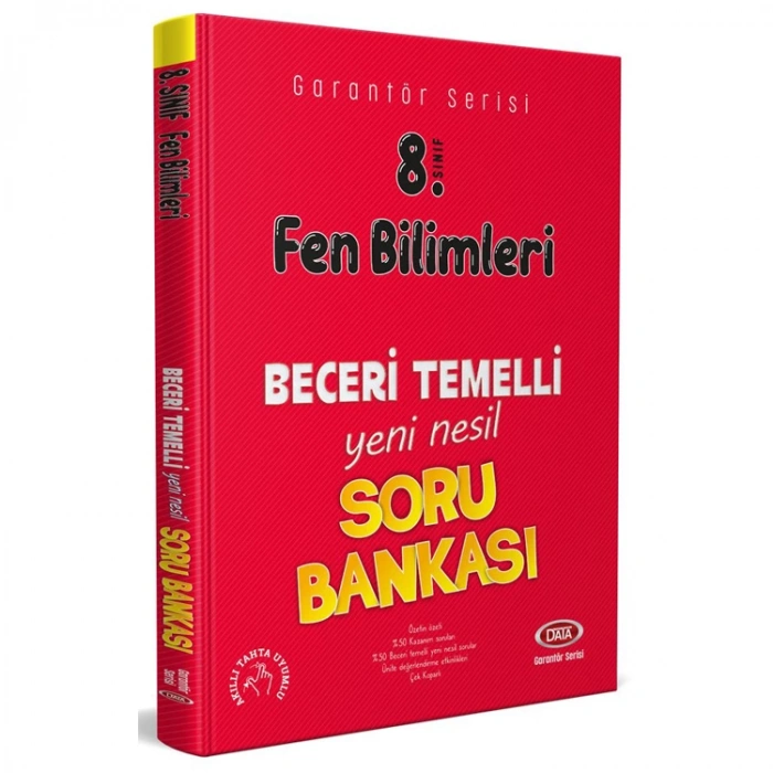 DATA GARANTÖR 8.SINIF FEN BİLİMLERİ SORU BANKASI BECTEM