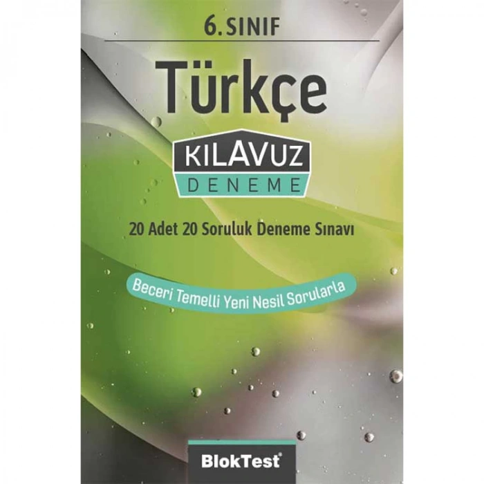 BLOKTEST 6.SINIF TÜRKÇE KILAVUZ DENEME