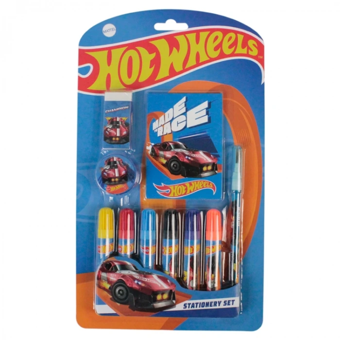CEM HOTWHEELS HW-3626 KIRTASİYE SETİ 10 PARÇA