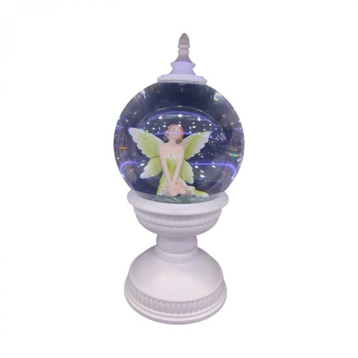 CEREN LLM-HDY0249 OTURAN MELEK SİM ATAN IŞIKLI SESLİ FANUS