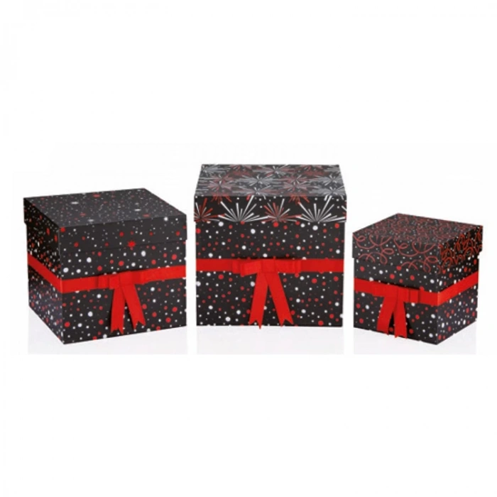 GIPTA FESTIVE KÜP HEDİYE KUTUSU BX6702 B 145x145x155 mm