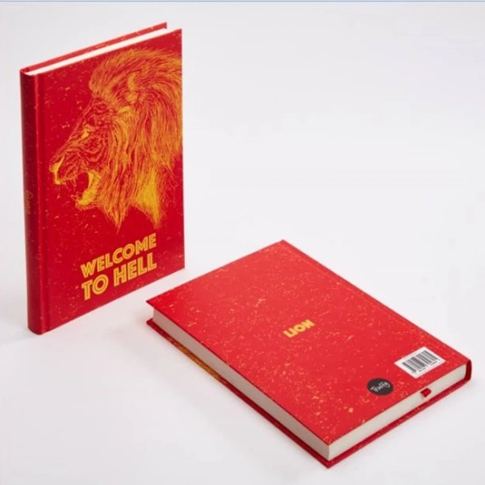 TRUFFY NOTEBOOK 304605 LION 14X20 STRISPED