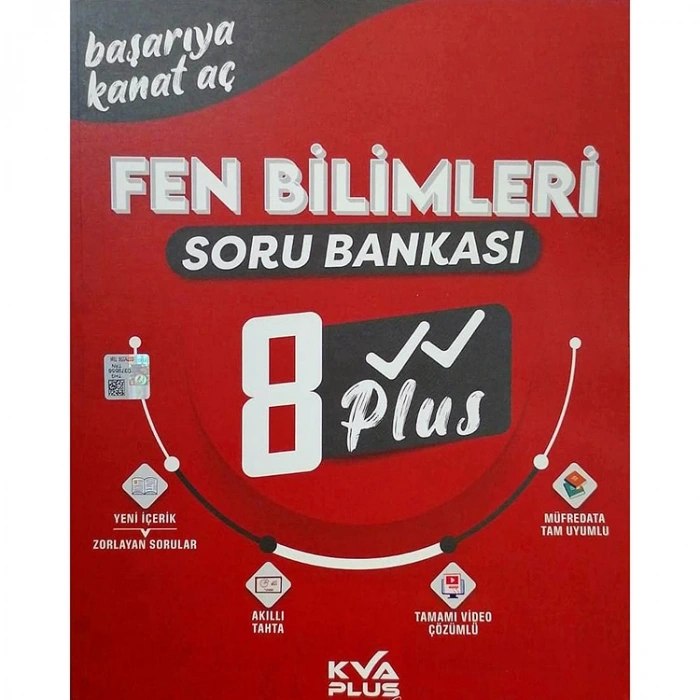 KORAY VAROL AKADEMİ 8. SINIF LGS PLUS SERİSİ FEN BİLİMLERİ SORU BANKASI