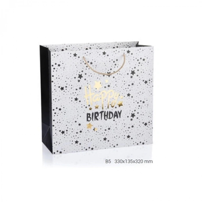 GIPTA B5 WISH HEDİYELİK KARTON ÇANTA BG1029