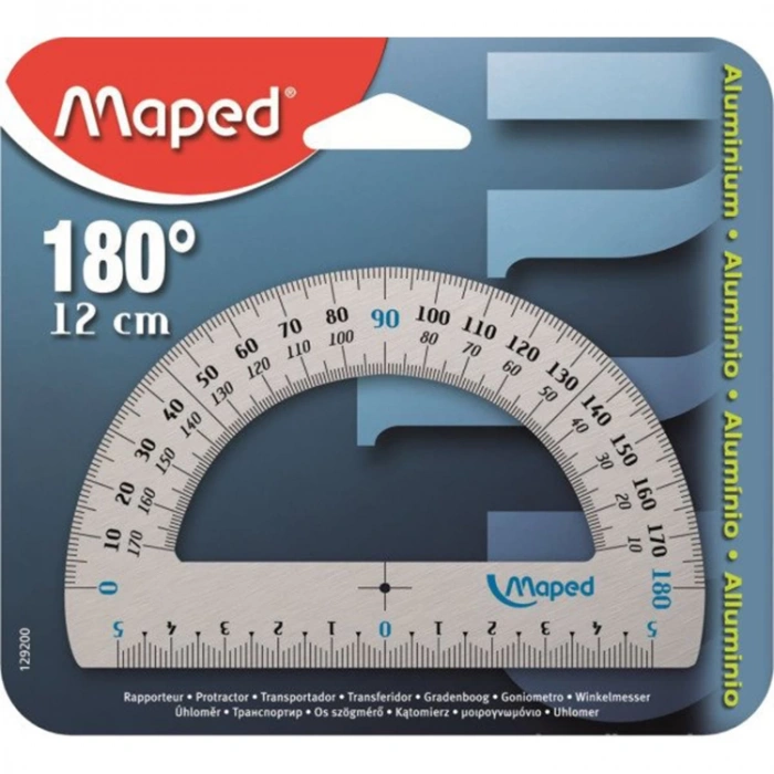 MAPED 129200 12CM 180° ALÜMİNYUM AÇI ÖLÇER