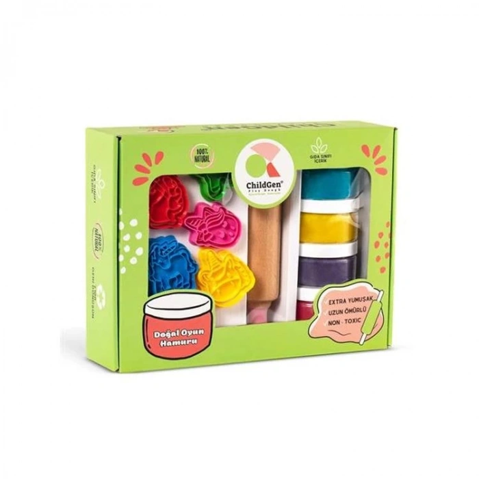 CHILDGEN PLAY DOUGH - PREMIUM OYUN HAMURU SETİ - UNICORN
