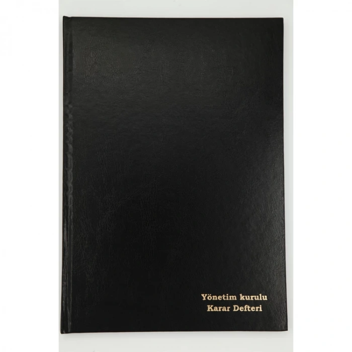 DİLMAN YÖNETİM KURULU KARAR DEFTERİ 96YP.NUMARALI CİLTLİ