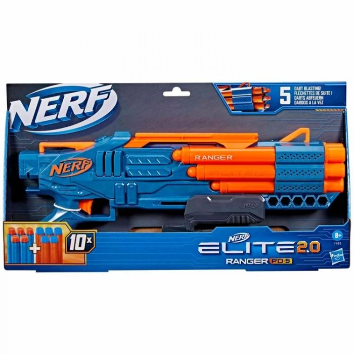 HASBRO NERF F4186 ELITE 2.0 RANGER PD-5 SÜNGER ATAN SİLAH 10 MERMİ