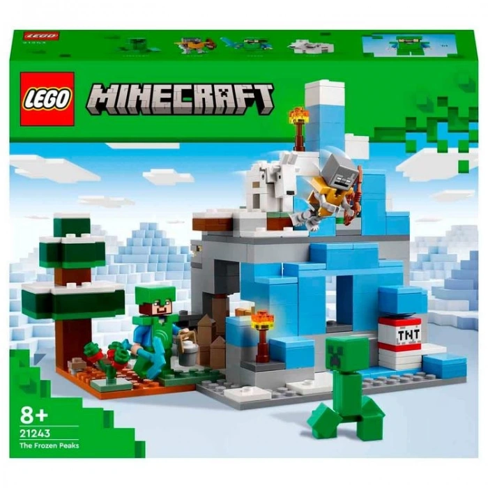LEGO MINECRAFT 21243 DONMUŞ TEPELER 304 PARÇA