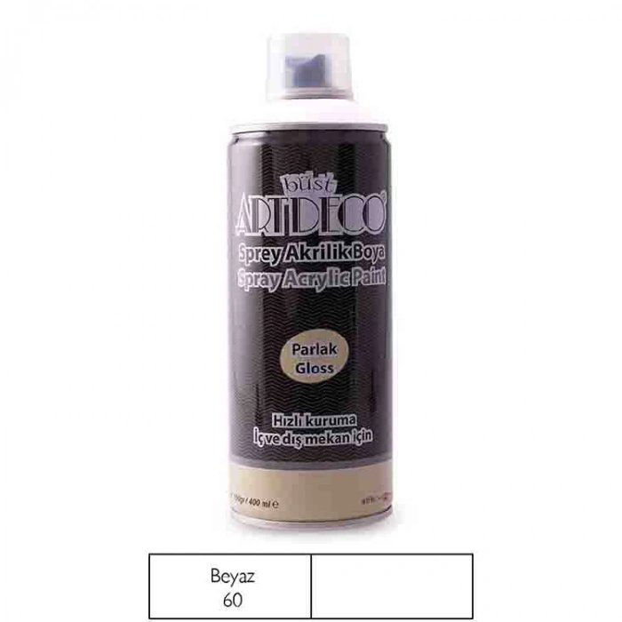 ARTDECO AKRİLİK SPREY BOYA 400 ML BEYAZ