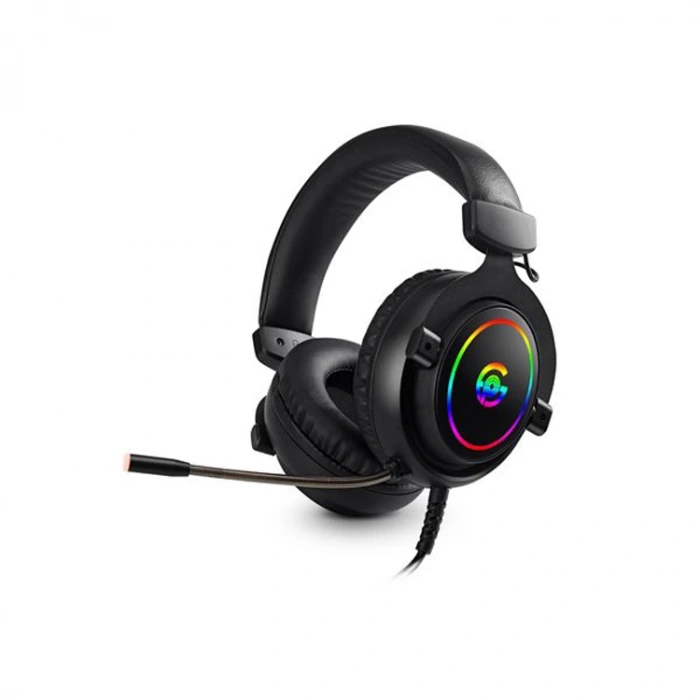 PERFORMAX COCKPIT SİYAH USB 7.1 SURROUND RGB AYDINLATMA GAMİNG MİKROFONLU OYUNCU KULAKLIĞI