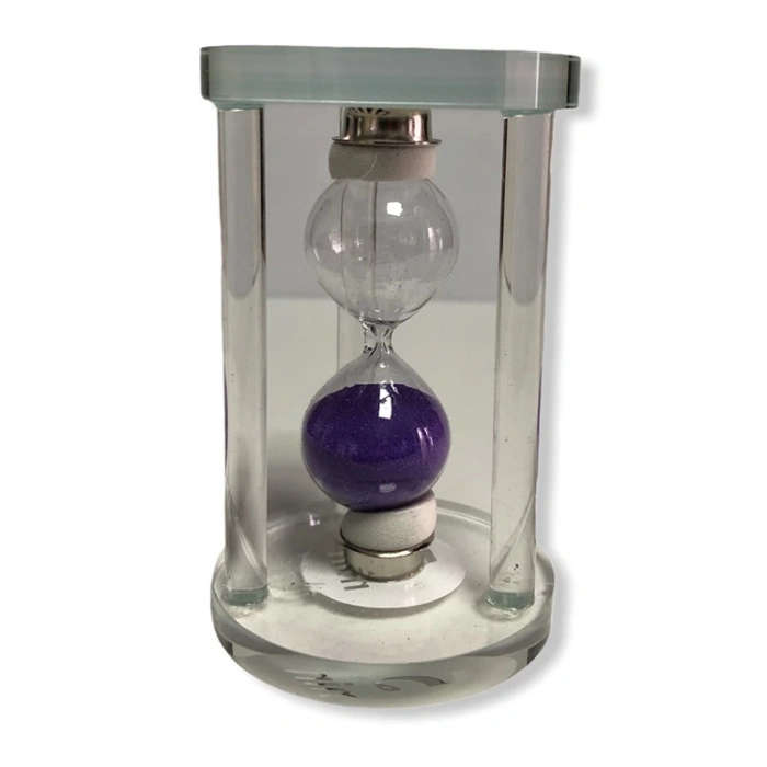 KEMBS HEDİYELİK 6x10cm AKRİLİK KUM SAATİ 5 DK. HD-KST-11227