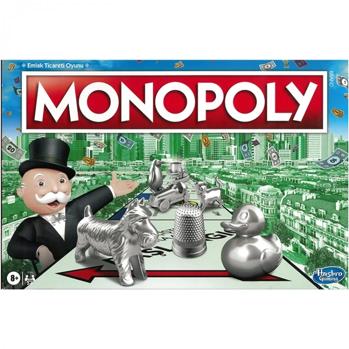 HASBRO C1009 MONOPOLY YENİ PİYON SERİSİ KUTU OYUNU