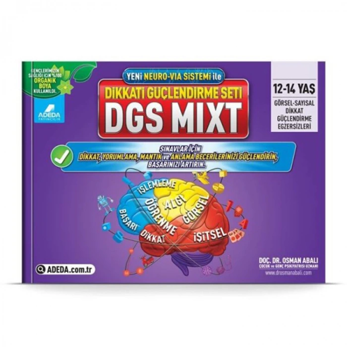 DİKKATİ GÜÇLENDİRME SETİ MIXT 12-14 YAŞ 1 KİTAP