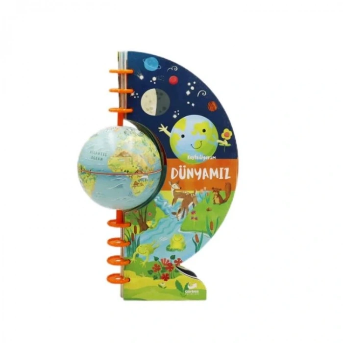 GÜRBÜZ 12012  11 CM KÜRELİ KİTAP -  DÜNYAMIZ