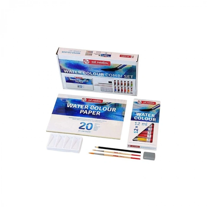 TALENS ART CREATION WATER COLOR- SULU BOYA ÖZEL COMBİ SET - RT9012013M