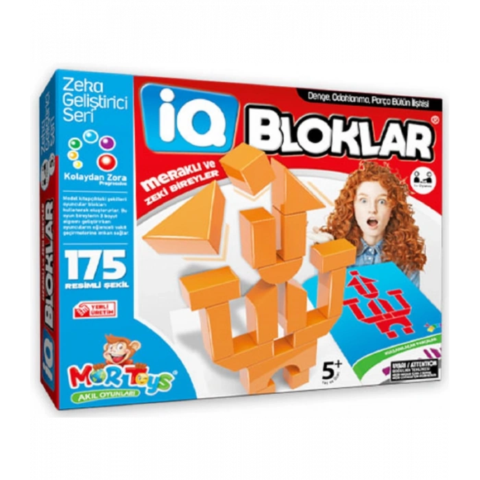 MORTOYS 9720 IQ BLOKLAR AKIL ZEKA KUTU OYUNU