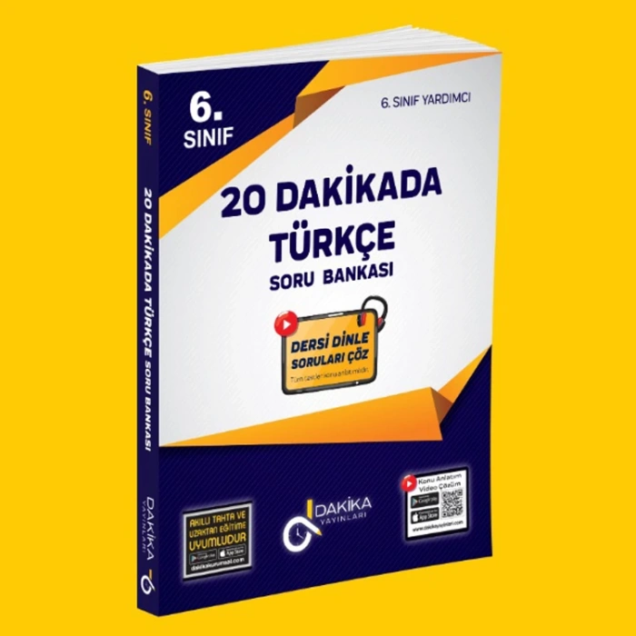DAKİKA 6. SINIF 20 DAKİKADA TÜRKÇE SORU BANKASI