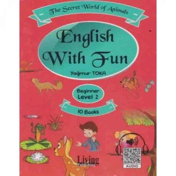 LİVİNG ENGLİSH WITH FUN LEVEL 2 - 10 KİTAP - THE SECRET WORLD OF ANIMALS