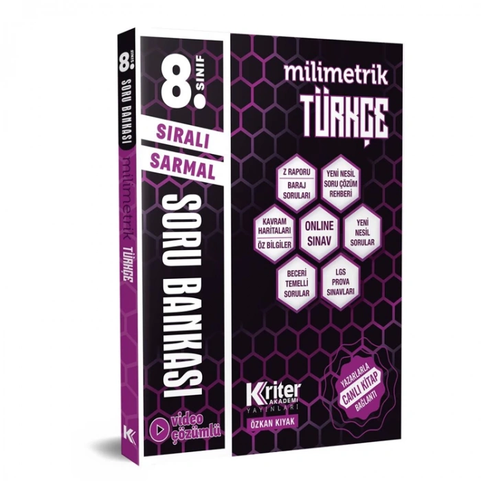 KRİTER AKADEMİ 8.SINIFTÜRKÇE SORU BANKASI