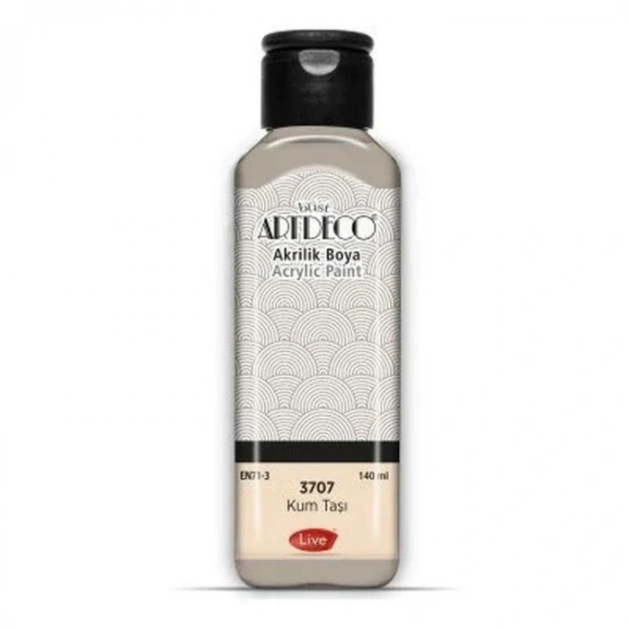 ARTDECO 070R-3707 AKRİLİK BOYA 140 ML. KUM TAŞI