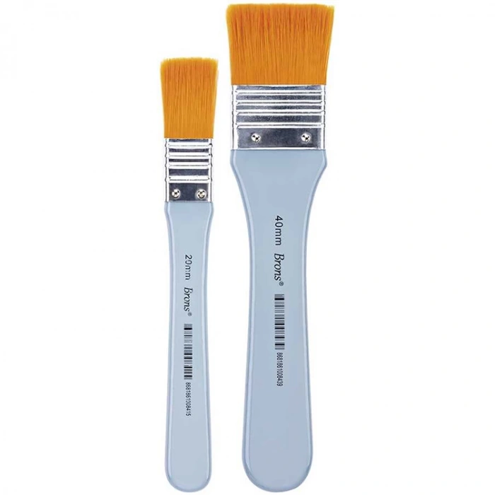 BRONS BR-2209 SENTETİK KIL FIRÇA SETİ SET-10  2Lİ