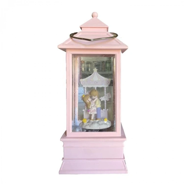 CEREN LLM-HDY0109 AŞIK ÇİFT IŞILTILI KAR ATAN SESLİ IŞIKLI FANUS KAR KÜRESİ