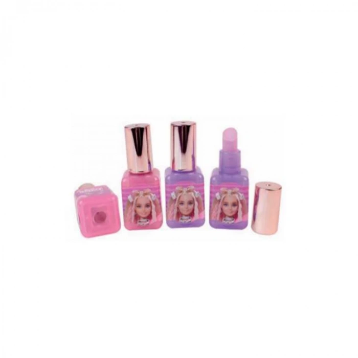 BARBIE B-7691 RUJ ŞEKİLLİ SİLGİLİ KALEMTRAŞ 36/864