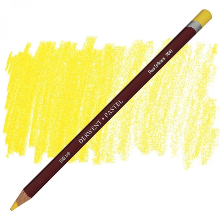 DERWENT  PASTEL PENCIL -  DEEP CADMIUM P040