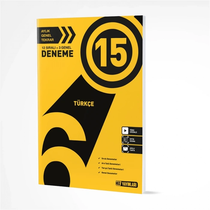HIZ 6. SINIF TÜRKÇE 15Lİ DENEME