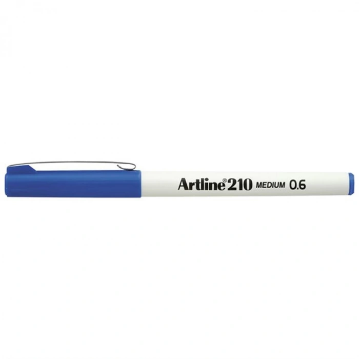 ARTLINE EK-210N KEÇE UÇLU YAZI KALEMİ 0.6mm MAVİ