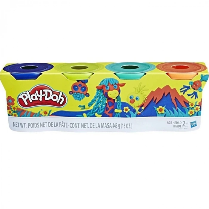 PLAY-DOH OYUN HAMURU 4LÜ  HAS- B5517/ B4867