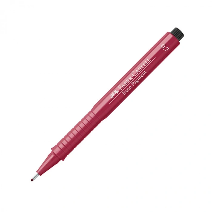 FABER CASTELL ECCO PİGMENT ÇİZİM KALEMİ 0,7MM KIRMIZI 1667210