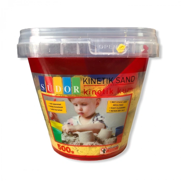SÜDOR KS02-2 KİNETİK KUM KOVALI 500 G SARI