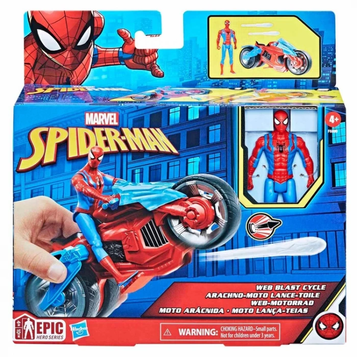 HASBRO F6899 SPIDERMAN 4 FİGÜR VE ARAÇ